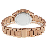 Michael Kors Brinkley Rose Gold Dial Rose Gold Steel Strap Watch for Women - MK6204 Buy Now By Michael Kors