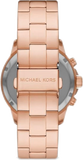 Michael Kors Bryn Chronograph Rose Gold Dial Rose Gold Steel Strap Watch For Women - MK7200 Buy Now By Michael Kors
