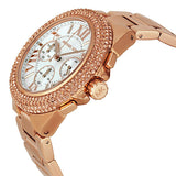 Michael Kors Camille Chronograph White Dial Rose Gold Steel Strap Watch for Women - MK5636 Buy Now By Michael Kors
