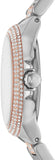 Michael Kors Camille Multifunction White Dial Two Tone Steel Strap Watch For Women - MK6846 Buy Now By Michael Kors