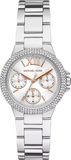 Michael Kors Camille Chronograph White Dial Silver Steel Strap Watch For Women - MK7198 Buy Now By Michael Kors