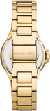 Michael Kors Camille Quartz White Dial Gold Steel Strap Watch For Women - MK7255 Buy Now By Michael Kors