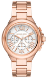 Michael Kors Camille Chronograph White Dial Rose Gold Steel Strap Watch For Women - MK7271 Buy Now By Michael Kors