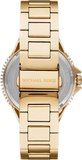 Michael Kors Camille Analog Blue Dial Gold Steel Strap Watch For Women - MK7341 Buy Now By Michael Kors