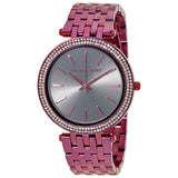 Michael Kors Darci Black Dial Purple Steel Strap Watch for Women - MK3554 Buy Now By Michael Kors