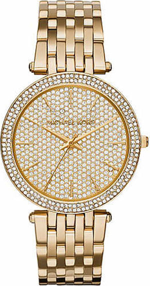 Michael Kors Darci Gold Dial Gold Steel Strap Watch for Women - MK3438 Buy Now By Michael Kors