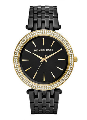 Michael Kors Darci Black Dial Black Steel Strap Watch for Women - MK3322 Buy Now By Michael Kors