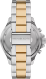 Michael Kors Everest Chronograph Black Dial Two Tone Steel Strap Watch For Women - MK7209 Buy Now By Michael Kors