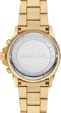 Michael Kors Everest Chronograph Crystals Gold Dial Gold Steel Strap Watch For Women - MK7254 Buy Now By Michael Kors