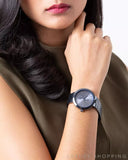 Michael Kors Garner Chronograph Quartz Blue Dial Blue Steel Strap Watch For Women - MK6410 Buy Now By Michael Kors