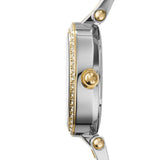 Michael Kors Parker White Dial Two Tone Steel Strap Watch for Women - MK6055 Buy Now By Michael Kors