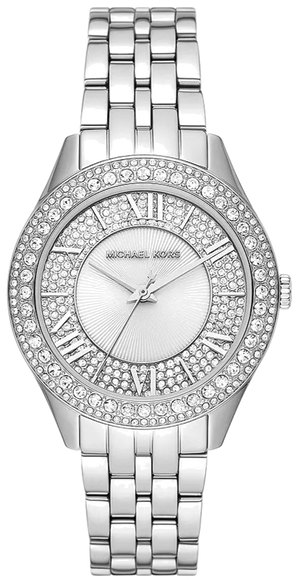 Michael Kors Harlowe Three-Hand Quartz Silver Dial Silver Steel Strap Watch For Women - MK4708 Buy Now By Michael Kors