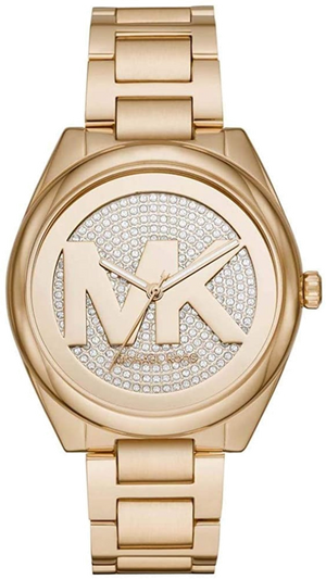 Michael Kors Janelle Quartz Gold Dial Gold Steel Strap Watch For Women - MK7088 Buy Now By Michael Kors