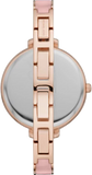 Michael Kors Jaryn Analog Rose Gold Dial Pink Steel Strap Watch For Women - MK4545 Buy Now By Michael Kors
