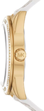 Michael Kors Jessa Multifunction Gold Dial White Leather Strap Watch For Women - MK7204 Buy Now By Michael Kors