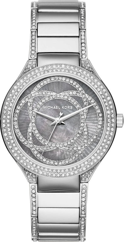 Michael Kors Kerry Mother of Pearl Dial Silver Strap Watch for Women - MK3480 Buy Now By Michael Kors