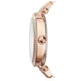 Michael Kors Parker Pink Dial Pink Steel Strap Watch for Women - MK6176 Buy Now By Michael Kors