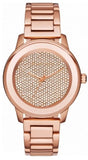Michael Kors Kinley Rose Gold Dial Rose Gold Steel Strap Watch for Women - MK6210 Buy Now By Michael Kors