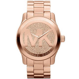 Michael Kors Slim Runway Rose Gold Dial Rose Gold Steel Strap Watch for Women - MK3549 Buy Now By Michael Kors