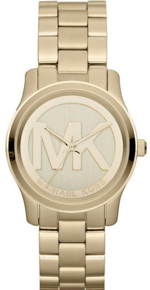 Michael Kors Runway Gold Dial Gold Steel Strap Watch for Women - MK5786 Buy Now By Michael Kors