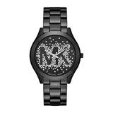 Michael Kors Slim Runway Black Dial Black Steel Strap Watch for Women - MK3589 Buy Now By Michael Kors