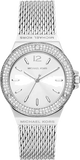 Michael Kors Lennox Three-Hand Silver Dial Silver Steel Strap Watch For Women - MK7337 Buy Now By Michael Kors