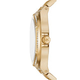 Michael Kors Lennox Three Hand Crystals White Dial Gold Steel Strap Watch For Women - MK6991 Buy Now By Michael Kors