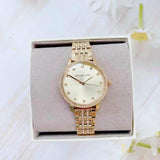 Michael Kors Melissa Quartz Gold Dial Gold Steel Strap Watch for Women - MK4368 Buy Now By Michael Kors