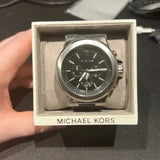 Michael Kors Dylan Chronograph Black Dial Black Rubber Strap Watch For Men - MK8903 Buy Now By Michael Kors