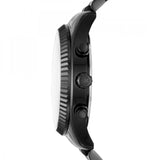 Michael Kors Lexington Chronograph Crystals Silver Dial Black Steel Strap Watch for Men - MK8605 Buy Now By Michael Kors