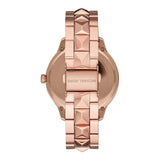 Michael Kors Runway Mercer Quartz Rose Gold Dial Rose Gold Steel Strap Watch For Women - MK6736 Buy Now By Michael Kors