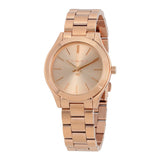 Michael Kors Norie Rose Gold Dial Rose Gold Steel Strap Watch for Women - MK3561 Buy Now By Michael Kors
