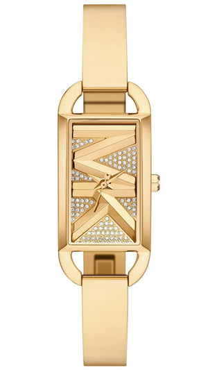 Michael Kors Empire Analog Gold Dial Gold Steel Strap Watch for Women - MK4840 Buy Now By Michael Kors
