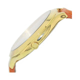 Michael Kors Runway Quartz Gold Dial Orange Leather Strap Watch For Women - MK2275 Buy Now By Michael Kors