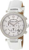 Michael Kors Parker White Dial White Leather Strap Watch for Women - MK2277 Buy Now By Michael Kors