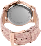 Michael Kors Tibby Multifunction Rose Gold Dial Pink Leather Strap Watch For Women - MK2955 Buy Now By Michael Kors