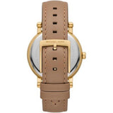 Michael Kors Corey Analog Gold Dial Brown Leather Strap Watch for Women - MK2986 Buy Now By Michael Kors
