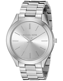 Michael Kors Slim Runway Silver Dial Silver Stainless Steel Strap Watch for Women - MK3178 Buy Now By Michael Kors