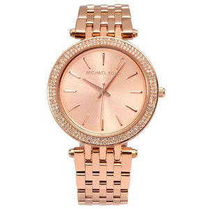 Michael Kors Darci Rose Gold Dial with Diamonds Rose Gold Stainless Steel Strap Watch for Women - MK3192 Buy Now By Michael Kors