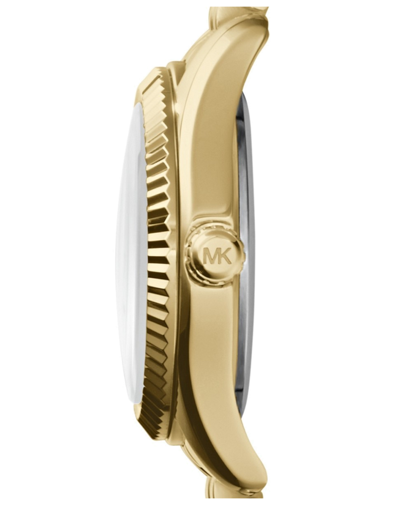 Michael Kors Lexington Quartz Blue Dial Gold Steel Strap Watch For Women - MK3271 Buy Now By Michael Kors