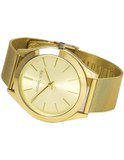 Michael Kors Slim Runway Champagne Dial Gold Mesh Bracelet Watch for Women - MK3282 Buy Now By Michael Kors
