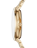 Michael Kors Jaryn Analog Quartz Gold Dial Gold Steel Strap Watch For Women - MK3500 Buy Now By Michael Kors