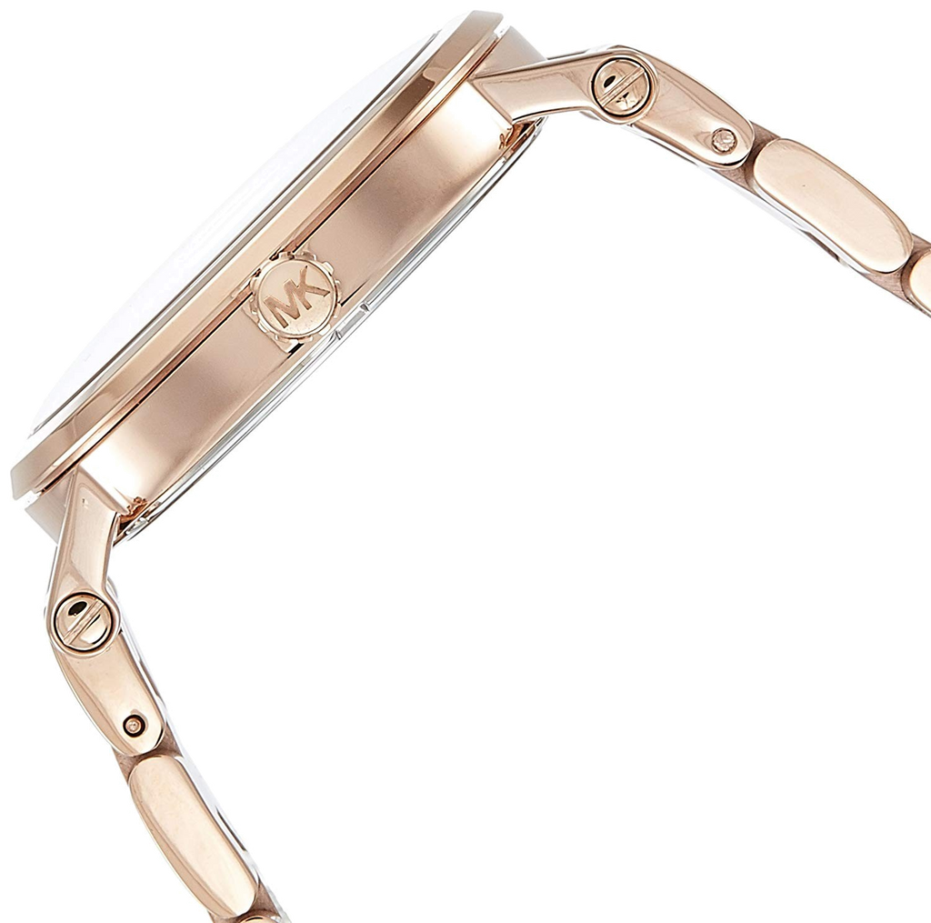 Michael Kors Norie Rose Gold Dial Rose Gold Steel Strap Watch for Women - MK3561 Buy Now By Michael Kors