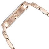 Michael Kors Norie Rose Gold Dial Rose Gold Steel Strap Watch for Women - MK3561 Buy Now By Michael Kors