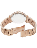 Michael Kors Norie Rose Gold Dial Rose Gold Steel Strap Watch for Women - MK3561 Buy Now By Michael Kors