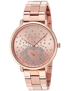 Michael Kors Jaryn Rose Gold Dial Rose Gold Steel Strap Watch for Women - MK3621 Buy Now By Michael Kors