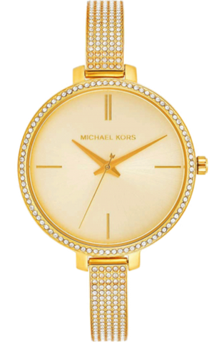 Michael Kors Jaryn Quartz Gold Dial Gold Steel Strap Watch For Women - MK3784 Buy Now By Michael Kors