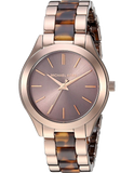 Michael Kors Runway Rose Gold Dial Two Tone Steel Strap Watch for Women - MK4301 Buy Now By Michael Kors