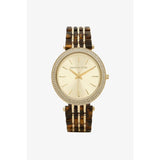 Michael Kors Darci Gold Dial Brown Two Tone Steel Strap Watch for Women - MK4326 Buy Now By Michael Kors