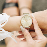 Michael Kors Pyper Quartz Gold Dial Gold Mesh Strap Watch For Women - MK4339 Buy Now By Michael Kors